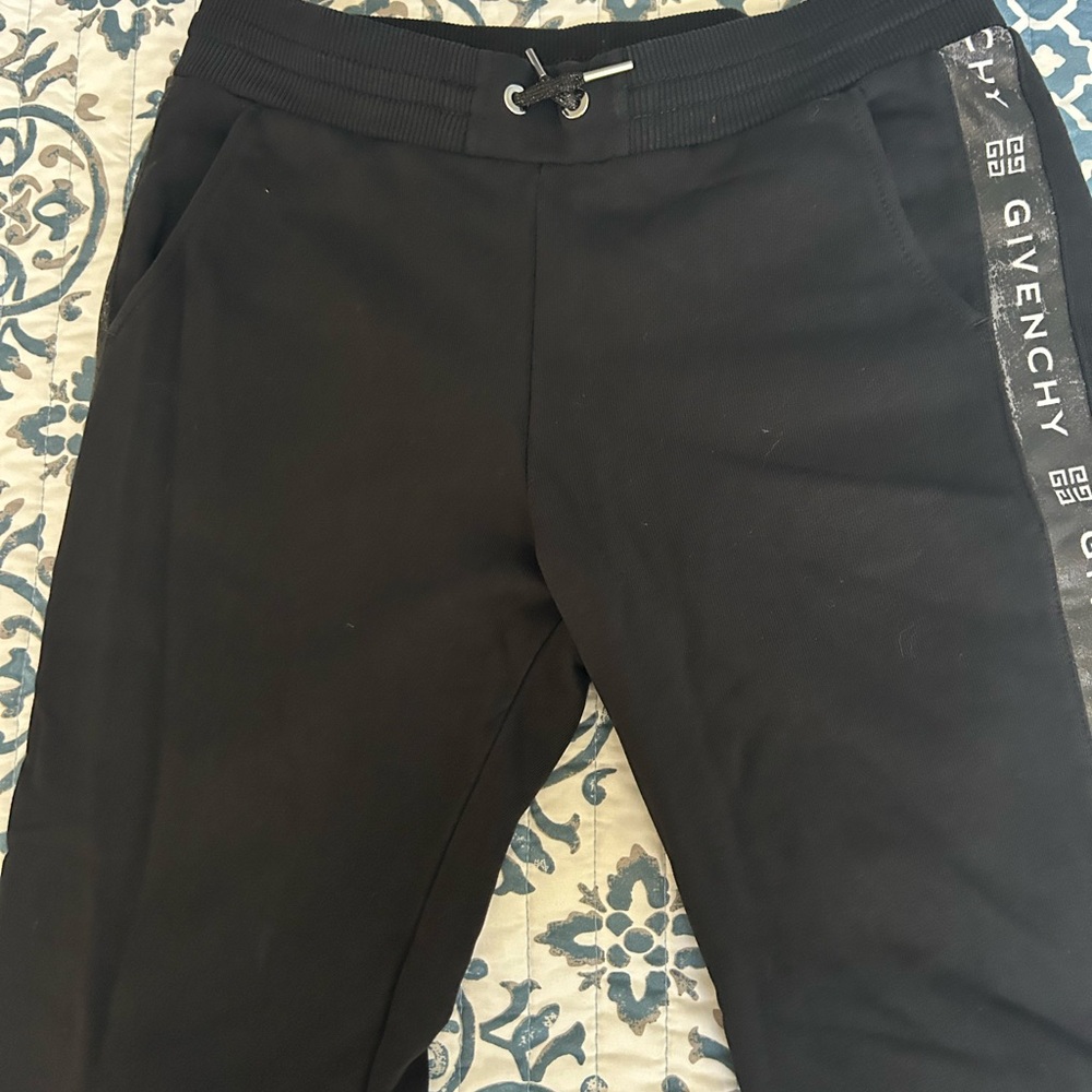 Authentic Black Givenchy  sweatpants, size 12